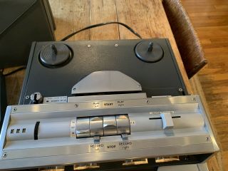 Vintage Rare Wollensak 3M Model 1580 Twin Amp Recorder Player Reel To Reel 3