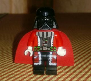 Lego Star Wars Santa Holiday Darth Vader Christmas Collectible Minifigure - Rare