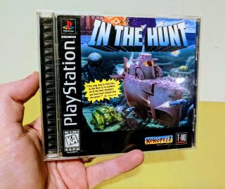In The Hunt (jewel Case Variant,  Extremely Rare) - Ps1 Playstation 1