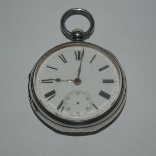 Antique Silver Fusee But Needs A Repair 1873