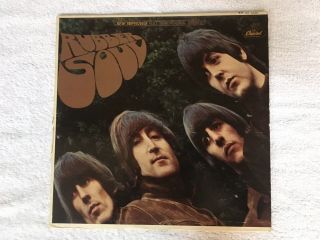 The Beatles Rubber Soul Lp Capital St 2442 Stereophonic Rare Album