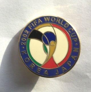 Badge Pin Fifa World Cup Finals 2002 Japan Korea England Enamel Rare