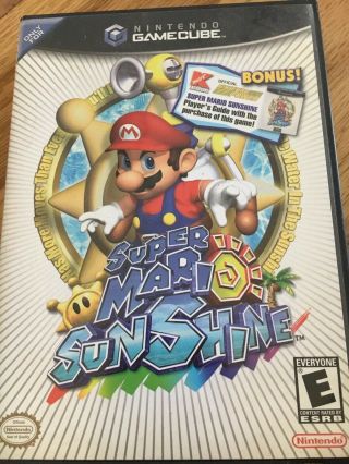 Mario Sunshine (nintendo Gamecube,  2002) Kmart Exclusive Varient Cib Rare
