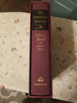 My American Journey,  Colin Powell First Edition,  1856 Of 2000 Signed Rare Book