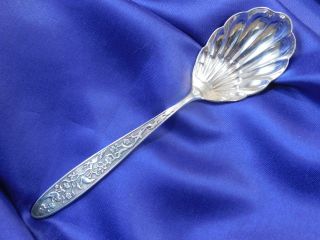 Reed & Barton Tree Of Life Sterling Silver Sugar Spoon - Nearly