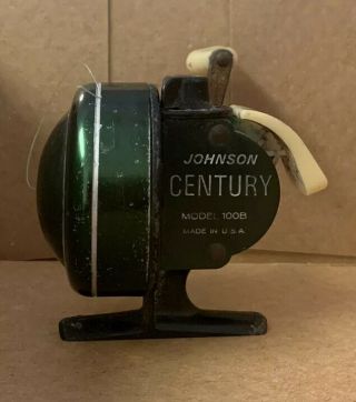 Vintage Johnson Citation Fishing Reel Model 110b Made In Usa