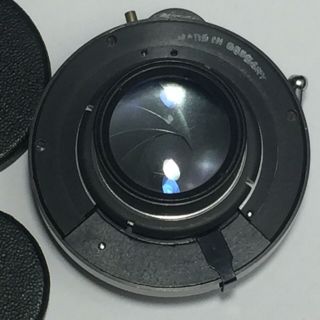 Extremely Rare BOYER PARIS SAPHIR 75mm f/1.  9 Lens 584427 AGC Shutter w Caps,  EX 3