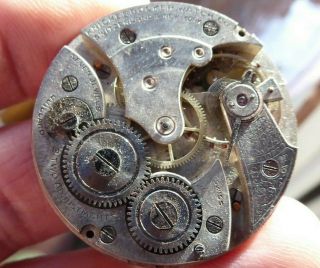 Knickerbocker Good Antique Pocket Watch Movement