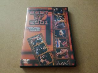 Best Of The Wwf 2001 Viewers Choice Dvd Rare Wrestling Wwe