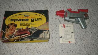 Rare Vintage Remco Electronic Space Gun Rare Space Toy