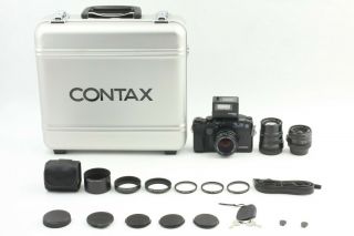 【 RARE / ALL 】Contax G2 BLACK BODY w/ 3 Lens & TLA 200 Set From JAPAN 28 2