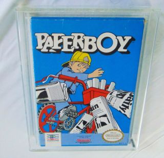 Paperboy - Near 1985 Nintendo Nes Game Cib Rare Vintage With Case