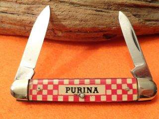 vintage kutmaster purina pocket knife antique pocket knife old purina pen knife 2