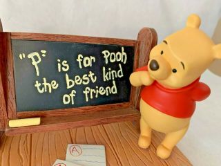 Rare Disney Winnie - The - Pooh Business Card Holder