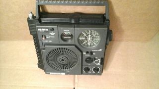 Vintage Panasonic Rf - 877 Psb Fm Am Portable Radio - - Rare Model Panasonic Psb 877
