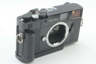 [ RARE TOP w/ Grip ] Zeiss Ikon ZM Rangefinder Camera Black M Mount 786 3