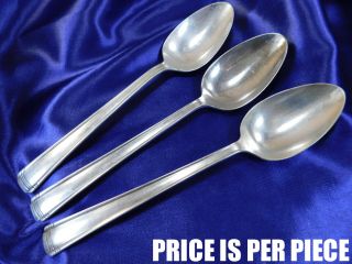 Westmorland John & Priscilla Sterling Silver Oval Soup Spoon - Very Good