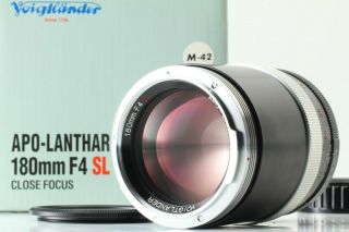[ Insanely Rare ] Voigtlander Apo - Lanthar 180mm F4 Sl M42 Mount Lens Japan
