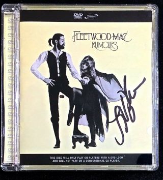 Fleetwood Mac Lindsey Buckingham Signed Multichannel Dvd Audio 5.  1 Surround Rare