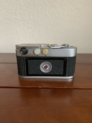 Leica M2 - R 35mm Rangefinder Film Camera RARE - Leica Leather Case 3
