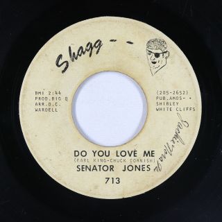 Northern Soul 45 - Senator Jones - Do You Love Me - Shagg - Mp3 - Rare