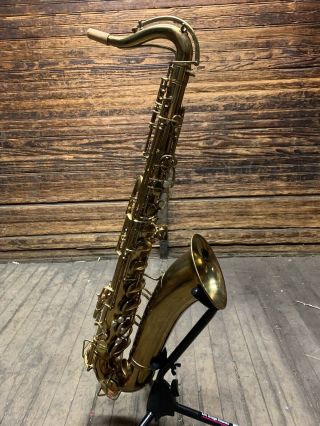 Rare Vintage C.  G.  Conn 10m Tenor Saxophone Made 1946 Golden Era