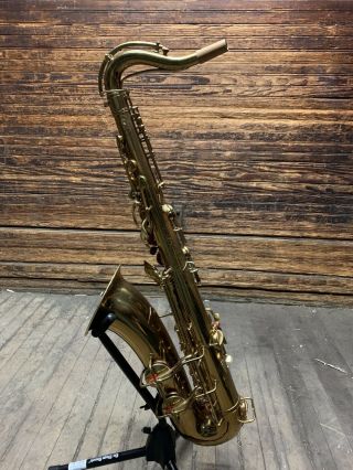 RARE Vintage C.  G.  Conn 10M Tenor Saxophone Made 1946 Golden Era 2