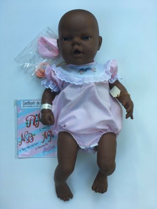 Vintage 20” Berjusa Newborn Girl Baby Doll Aa Anatomically Correct Spain