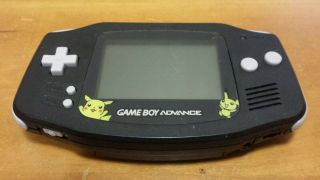 Black Japanese Pokemon Nintendo Gameboy Advance Gba Game System Agb - Jpn - 1 Rare