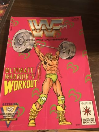 The Ultimate Warrior’s Workout Wwf Wwe Rare Htf Valiant Comics 1991 Great