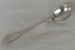 A Fine Antique Solid Sterling Silver George Iii Sauce / Cruet Spoon London 1812.