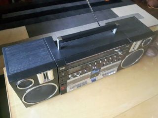 RARE Clairtone /Conion 7938 4 Band Radio Double Cassette boombox Serviced 3