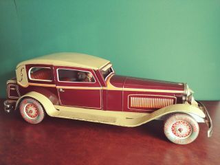 Very Rare 1930 ' s Largest Tippco TCO 9590 Tin Wind - up Coupe Limousine 3
