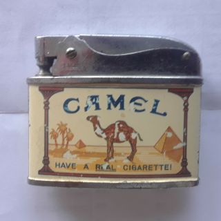 Very Rare Antique Camel Lighter Penguin Vintage Made In Japan
