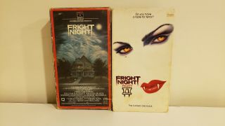 Fright Night 1985 Vhs (rare Horror Oop Cult) Fright Night 2 Ii Vhs 1992