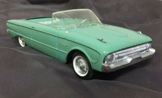 Rare 1961 Ford Falcon Convertible Dealer Promo Car Green Model Kit Automobile
