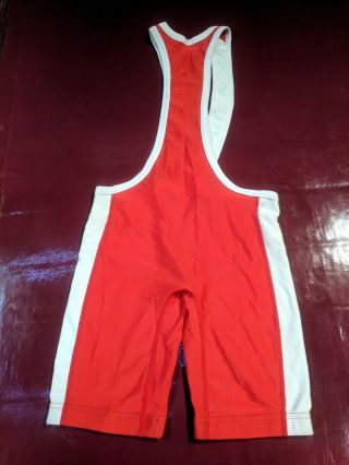 Rare KURT ANGLE Cliff Keen low cut Freestyle Greco wrestling singlet men S 3
