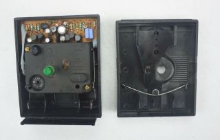 Vintage Braun 4763 AB vc voice control travel alarm Germany Quartz Battery 3