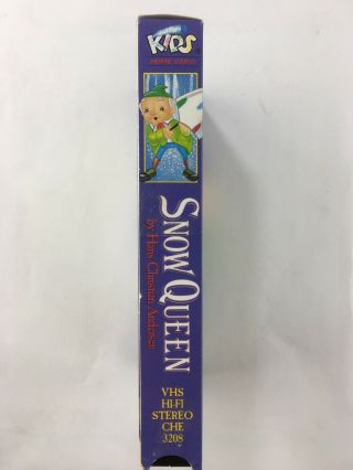 Snow Queen Fully Animated Feature Just For Kids Home Video Children ' s VHS Rare 2