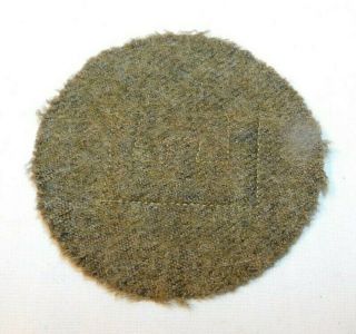 RARE World War I Wool Blanket Engineers Military Patch 2