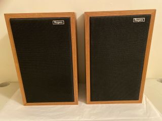 Rare Vintage Rogers Ls3/5a Monitor/bookshelf Speakers,  Early Serial Matched Pair