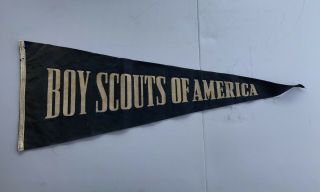 Vintage 1940’s Rare Bsa Boy Scouts Of America Old Collectible Souvenir Pennant