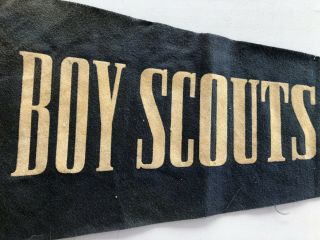 Vintage 1940’s Rare BSA Boy Scouts Of America Old Collectible Souvenir Pennant 3