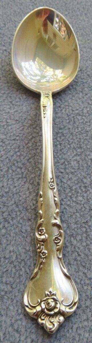 Reed & Barton Sterling Silver Savannah Oval Soup Or Dessert Spoon