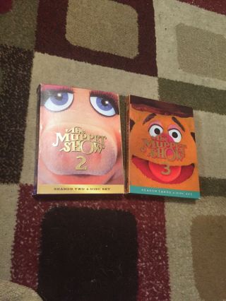 The Muppet Show Complete Seasons 2 & 3 Dvd Bundle Disney Very Rare Jim Henson