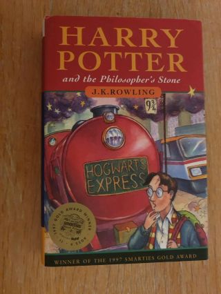 Rare 1st Edition - Harry Potter And The Philosophers Stone - Rowling 1st Print