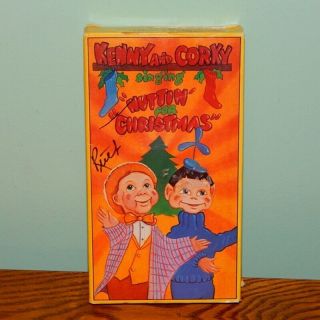 Ultra Rare Childrens Christmas Vhs: Kenny And Corky Punch Judy Vienna Boys Choir