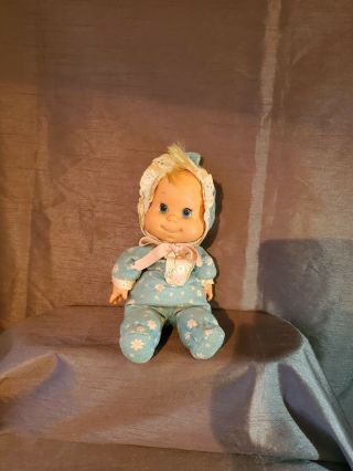 Vintage 1970 Mattel Baby Beans Talking Doll