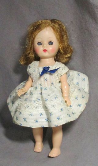 Vintage Cosmopolitan Ginger Doll - 7.  5 " Hard Plastic - Big Eyes - Red Hair