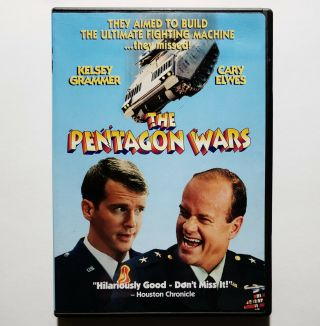 The Pentagon Wars (dvd,  2005) W/ Insert Rare & Oop Kelsey Grammer Cary Elwes